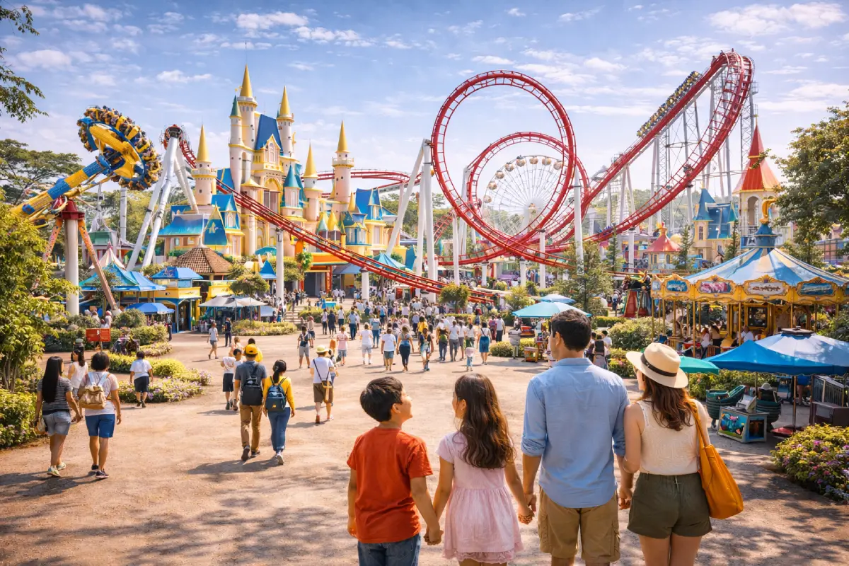Đọc thêm về bài viết Dream World Bangkok Review: Rides, Shows, and Experience Explained