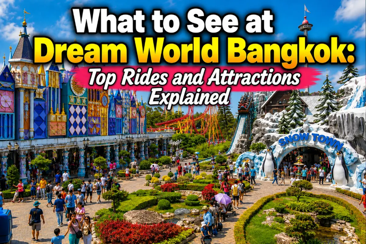 What to See at Dream World Bangkok: Top Rides and Attractions Explained