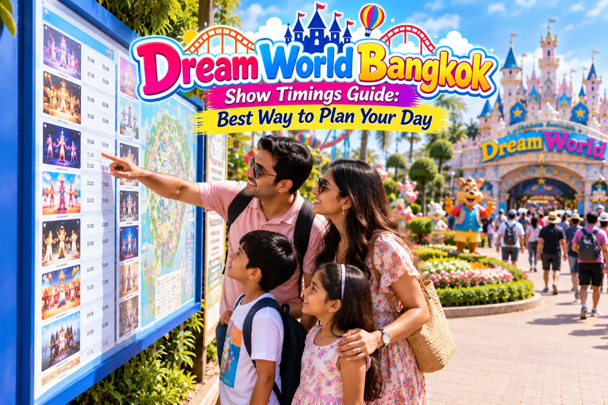 Đọc thêm về bài viết Dream World Bangkok Show Timings Guide: Best Way to Plan Your Day